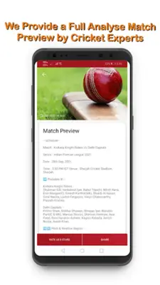 My Dream Cricket Circle- Pro11 android App screenshot 1