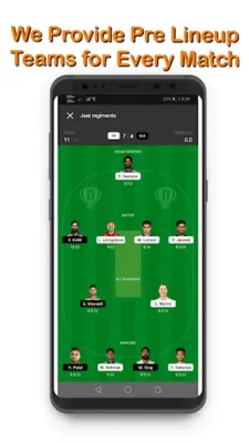 My Dream Cricket Circle- Pro11 android App screenshot 2